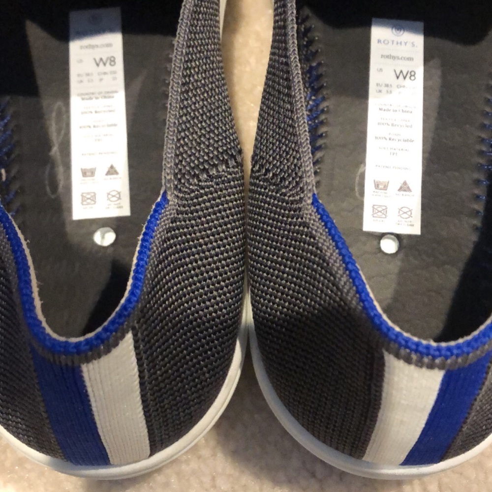 Rothy’s steel Gray sneakers - sold elsewhere - Picture 6 of 7
